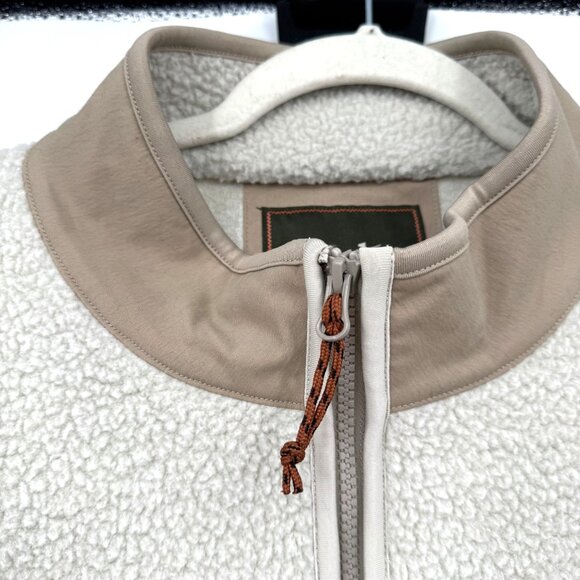 Howler Brothers Men's Chisos Talisman Fleece Jacket 1549 In Oatmeal Size XL GUC - Picture 3 of 15